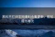 黑料不打烊官网爆料合集更新，尴尬细节曝光
