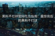 黑料不打烊官网吃瓜指南：震惊背后的黑料不打烊