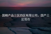 国精产品三区四区有限公司，国产三区现在