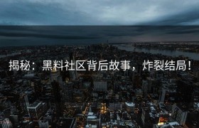 揭秘：黑料社区背后故事，炸裂结局！