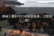 揭秘：黑料不打烊背后故事，沉默结局！