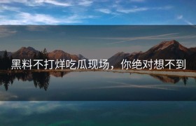 黑料不打烊吃瓜现场，你绝对想不到