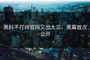 黑料不打烊官网又出大瓜，黑幕首次公开